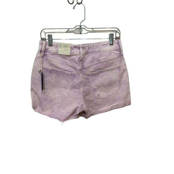 UNIVERSAL Threads Women Acid Wash Short Size 6 Lilac Acid Wash - Picture 2 of 3